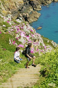 Cliff Walking in Guernsey