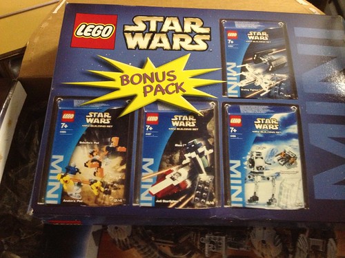 Lego Star Wars Mini Builds 4484, 4485 ,4486 & 4487