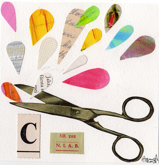 365 Collages in 2013 | Week 51 | The Scissors Edition