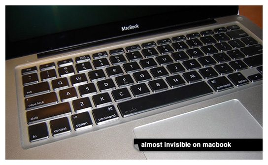 Moshi Clearguard - on Unibody MacBook