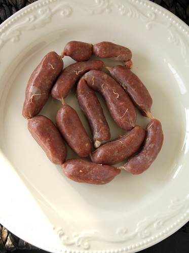 Homemade Linked Sausages Using KitchenAid's Sausage Stuffer