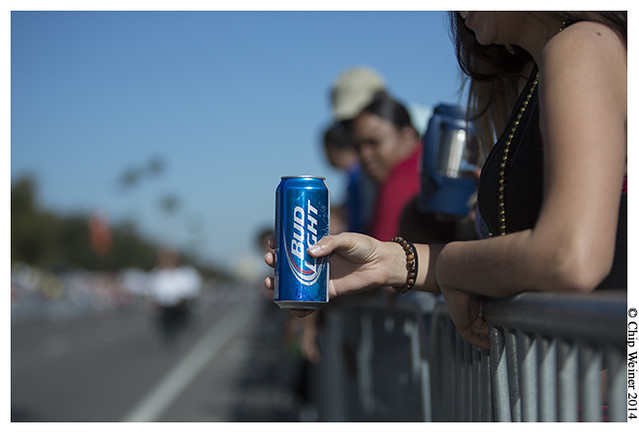 While the open container laws can be confusing, and enforcement there was a lot of libations along the parade route