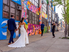 Bride and Groom in LIC