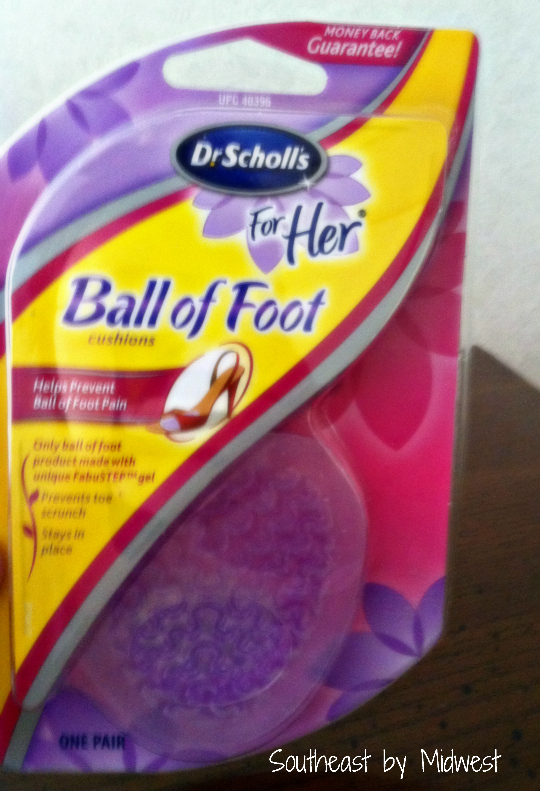 Influenster Something Blue VoxBox featuring #DrSchollsBallofFoot on Southeast by Midwest