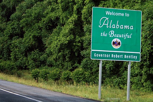 Welcome To ...Alabama Sign