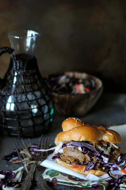 Slow Cooker Apple and Maple Pulled Pork