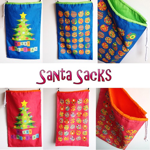 Santa Sacks now available! by CurlyPops