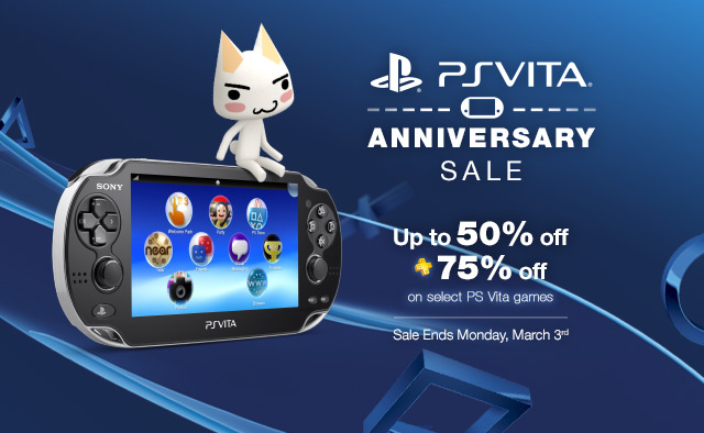 PS Vita Anniversary Sale
