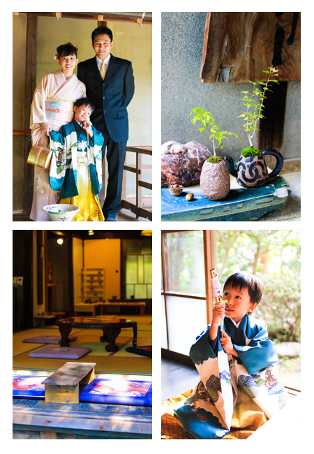 七五三写真 記念写真　愛知県瀬戸市　深川神社　窯垣の小径　出張撮影　屋外　家族写真　子供写真