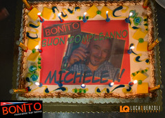 Buon Compleanno Michele al Bonito Ritorante Bar Latino