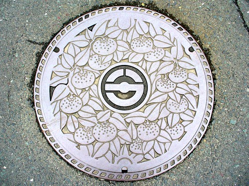 awatahama Ehime, manhole cover (愛媛県八幡浜市のマンホール）