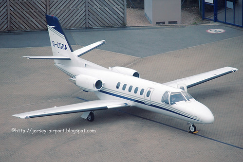 G-CGOA Cessna 550 Citation II by Jersey Airport Photography