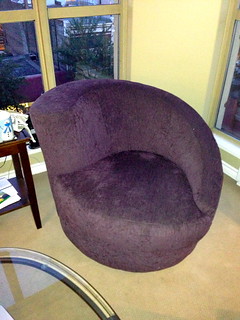 Funky Purple Armchair
