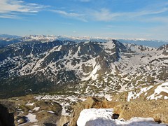 View South From Top of Skywalker Couloir