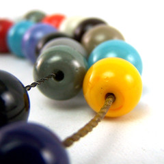 Lampwork Bead Holes Cleaned With Tumbler