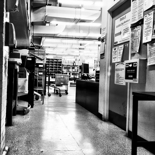 The mystery of the office behind the counter - #249/365 by PJMixer
