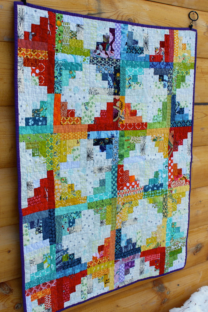 Sunshine and Showers Baby Quilt