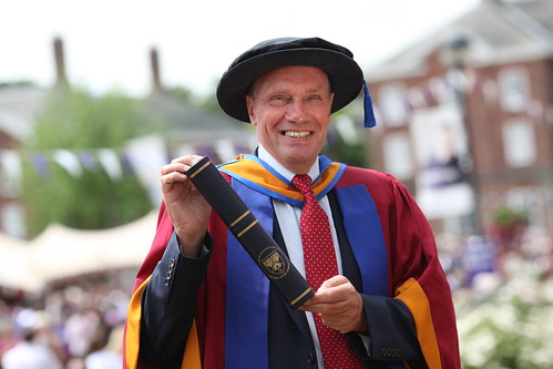 Malcolm Brown MBE awarded Honorary Doctorate of Sport Science