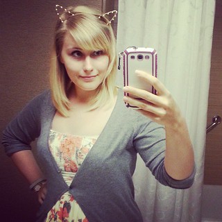 Anime Fest day 1 outfit ☆ I love this cat ear headband. Novelty accessories forever! #me