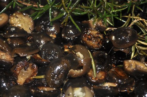 black olives seared in olive oil 17