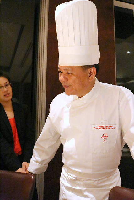 Chinese Executive Chef Chung Yiu Ming has been with Li Bai for a long time