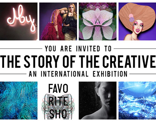 “The Story of the Creative" invited exhibited my works Long Island City, NY...
