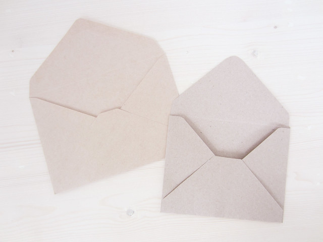 Washi-lined Envelopes