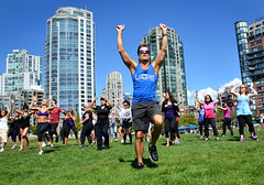 Steve Nash Fitness World special event "B'Allin For The Community" - featuring Louis van Amstel of LaBlast and members of The Vancouver Whitecaps FC organization