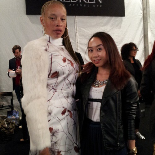 @staceymckenzie1is so nice she let me grab a photo with her again! #wmcfw