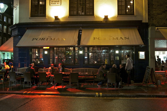 The Portman Pub & Restaurant at Upper Berkeley Street and Seymour Place - DSC_2031