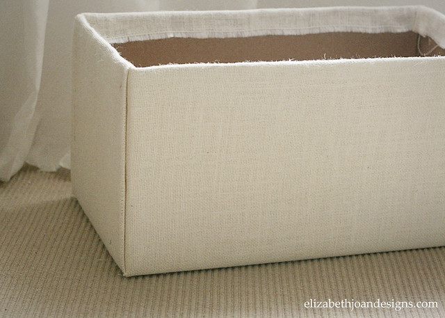 Paint Dipped Box Baskets 9