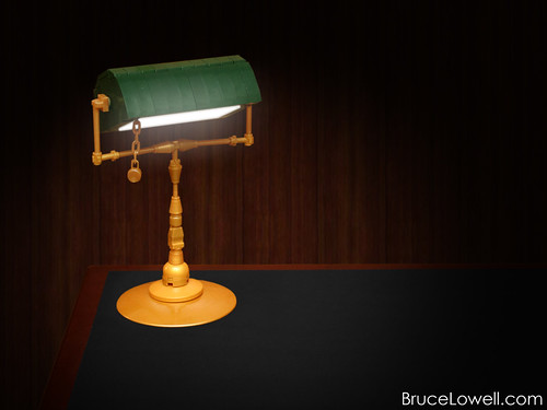 LEGO Banker's Lamp