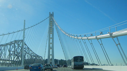 Bay Bridge - East Bay to SF, 22 December 2013 - 9