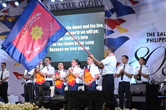 General André Cox helps The Salvation Army in the Philippines celebrate 80 years