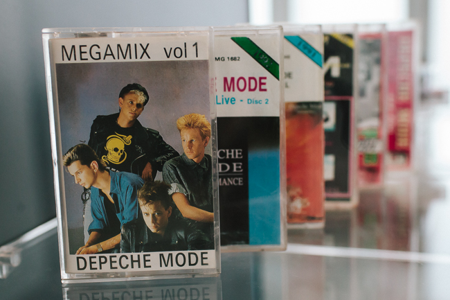 Depeche Mode Fan Exhibition cassettes