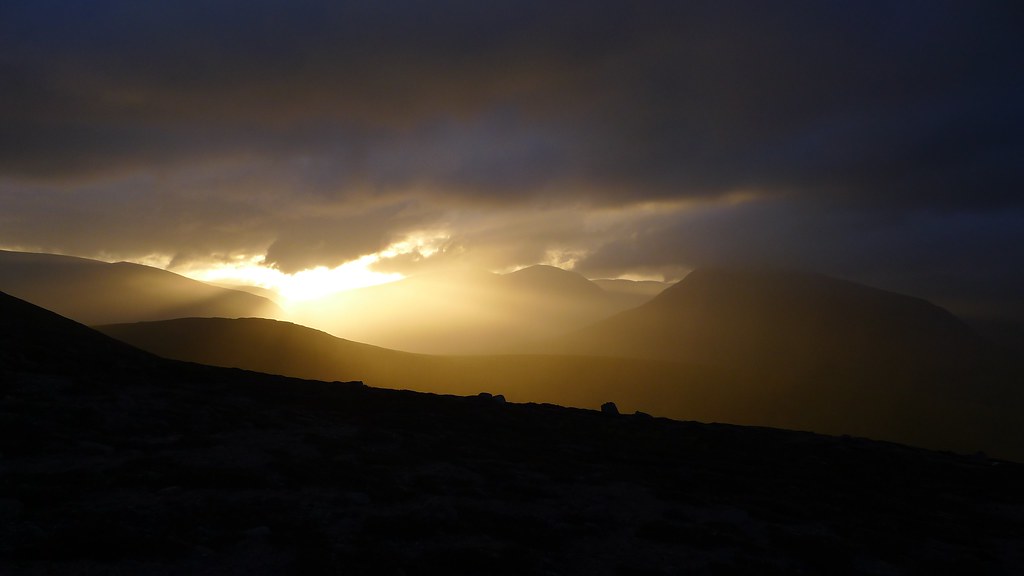 Cairngorms sunset