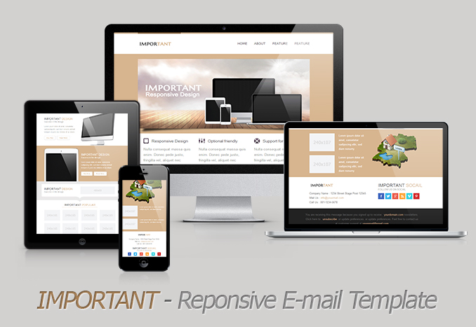 IMPORTANT- Responsive Email Template
