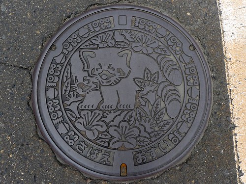 Sabae Fukui , manhole cover （福井県鯖江市のマンホール）