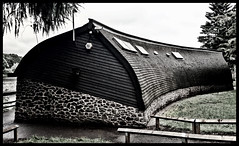 Curved Boathouse, Thornton Reservoir,Leicestershire #leicestershire#camera+ by davidearlgray