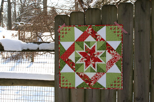 Christmas Star Quilt 3