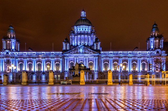 City-Hall-Belfast-after-dark
