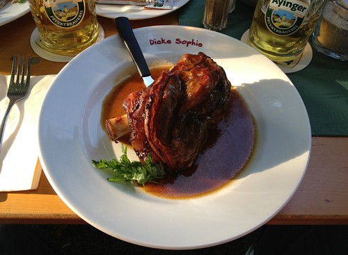 Schweinshaxe / Roasted pork knuckle