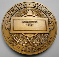 CIA Medal of Merit reverse