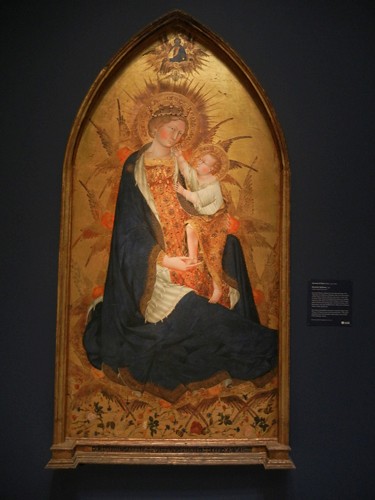 DSCN7698 _ Branchini Madonna, 1427, Giovanni di Paolo (1403-1482), Norton Simon Museum, July 2013