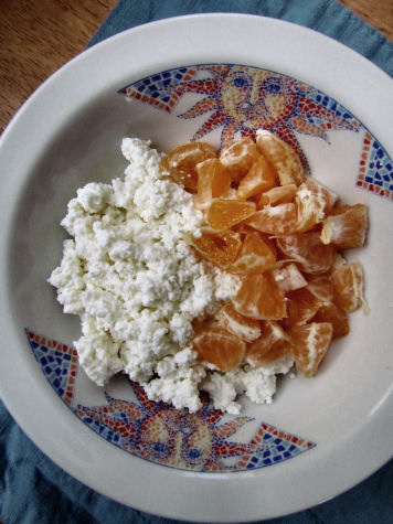 Cottage Cheese and Clementines
