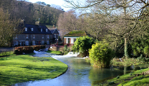 Flooding at Russell Gardens, Dover, February 2014