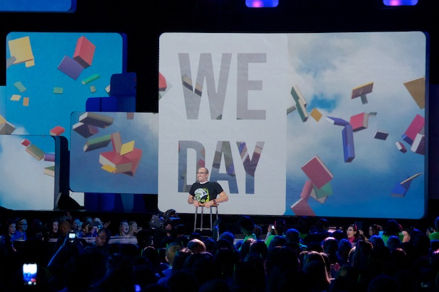 Spencer West at We Day Seattle