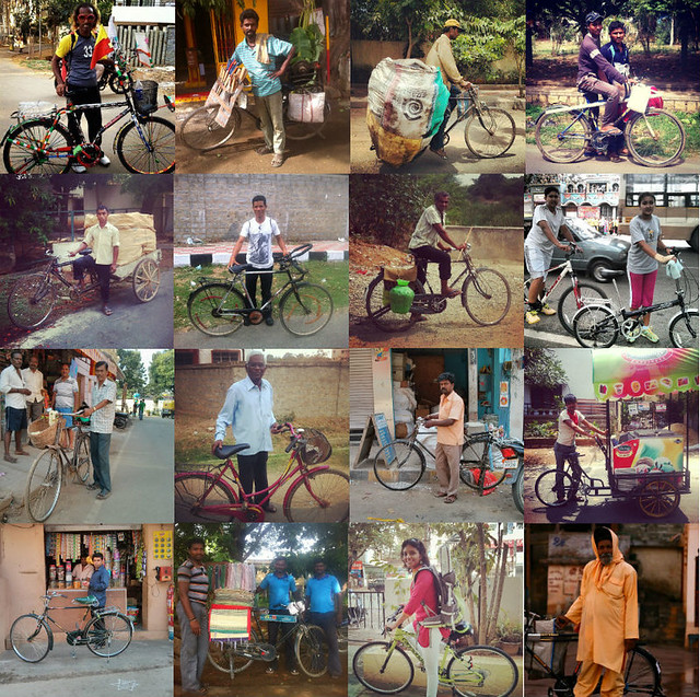 Cyclists of Bangalore