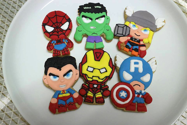 超級英雄餅乾