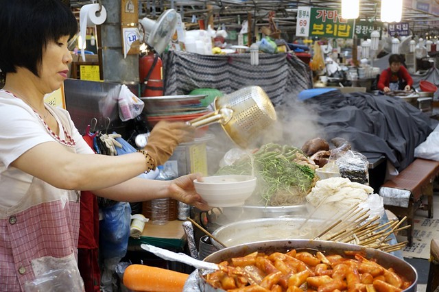 Gwangjang Traditional Market in Korea - rebeccasaw blog-046